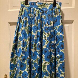 Vintage floral skirt